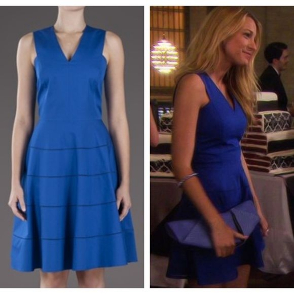 Derek Lam Blue Dress